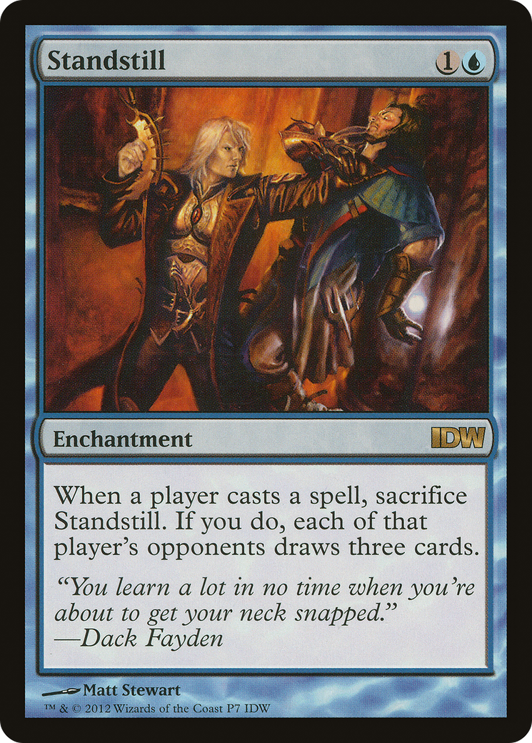 Standstill (IDW Comics 2012) (MEDIA-0P7) [Misc] IDW Comics Inserts MTG Single Wizards of the Coast