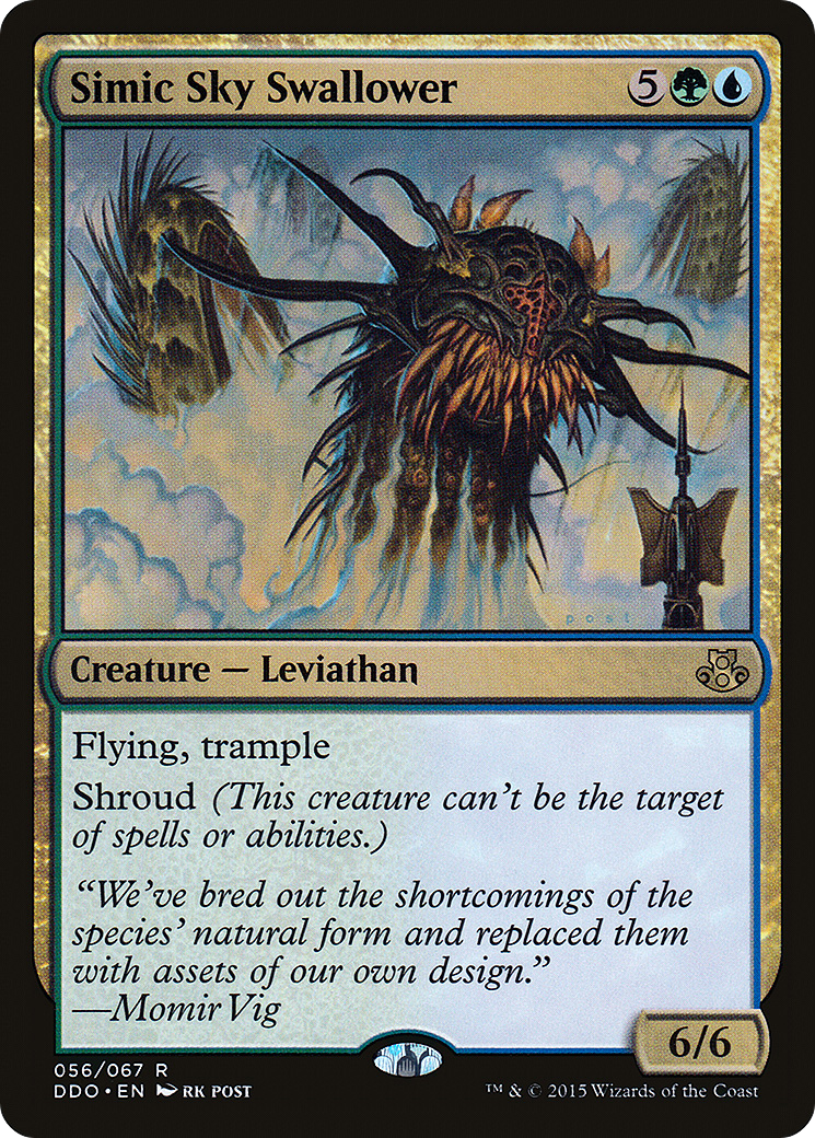 Simic Sky Swallower (DDO-056) [Misc] Duel Decks: Elspeth vs. Kiora MTG Single Wizards of the Coast