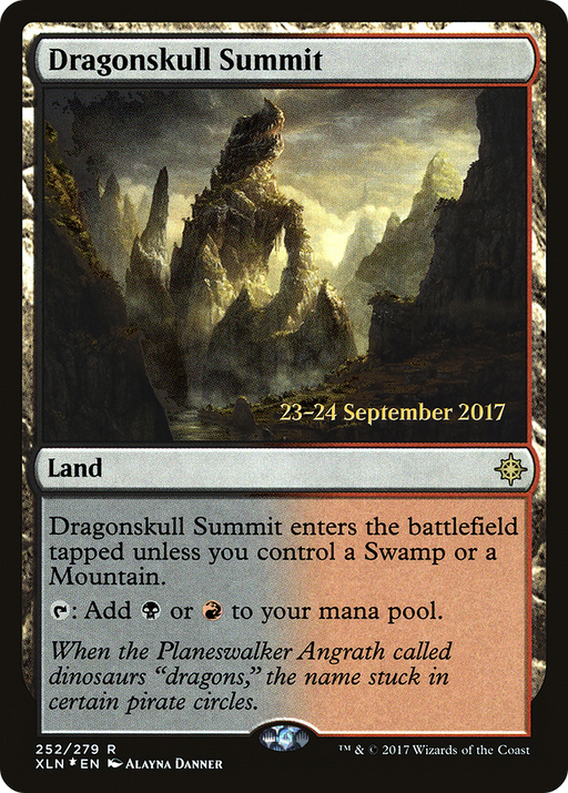 Dragonskull Summit (PRE-252) [Ixalan Promos] Foil MTG Single Wizards of the Coast