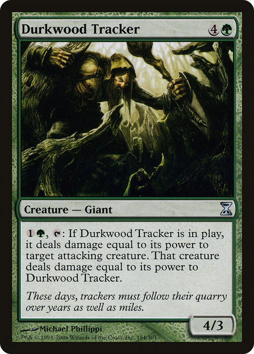 Durkwood Tracker (TSP-194) [Time Spiral] MTG Single Wizards of the Coast