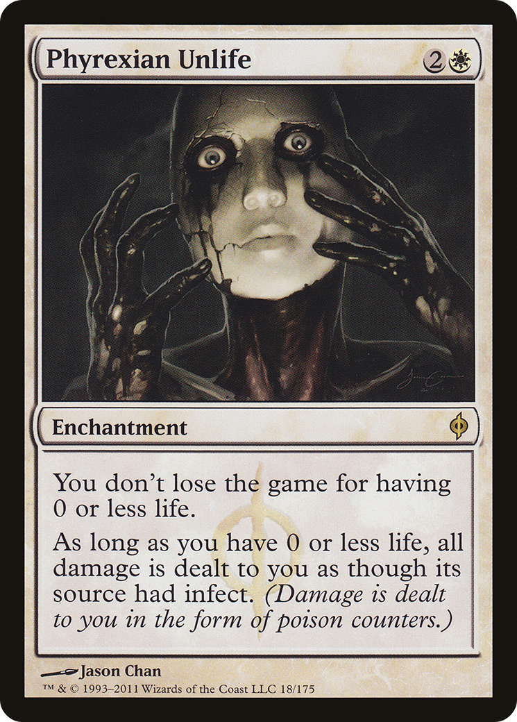 Phyrexian Unlife (NPH-018) [New Phyrexia] Foil MTG Single Wizards of the Coast