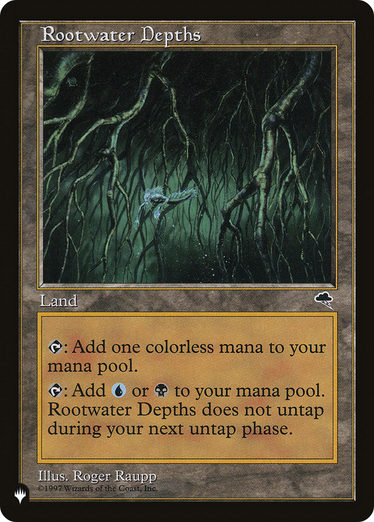 Rootwater Depths (LIST-TMP-323) [Mystery Booster] The List MTG Single Wizards of the Coast