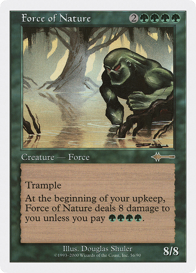 Force of Nature (BTD-056) [Misc] Beatdown Box Set MTG Single Wizards of the Coast