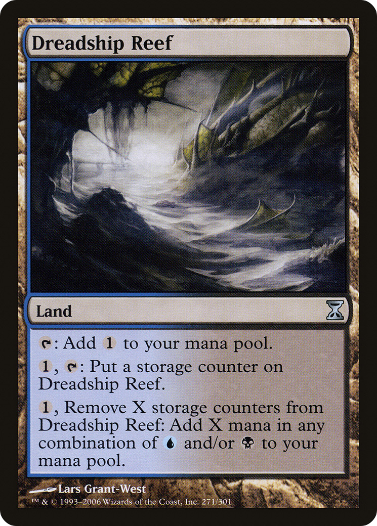Dreadship Reef (TSP-271) [Time Spiral] Foil MTG Single Wizards of the Coast