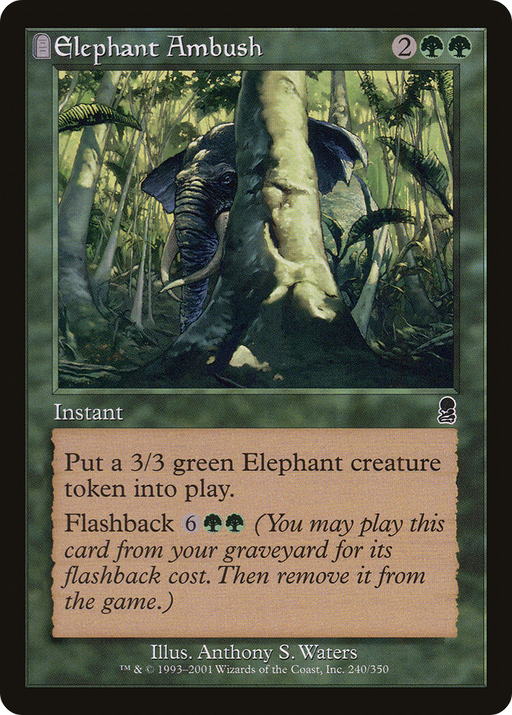 Elephant Ambush (ODY-240) [Odyssey] MTG Single Wizards of the Coast