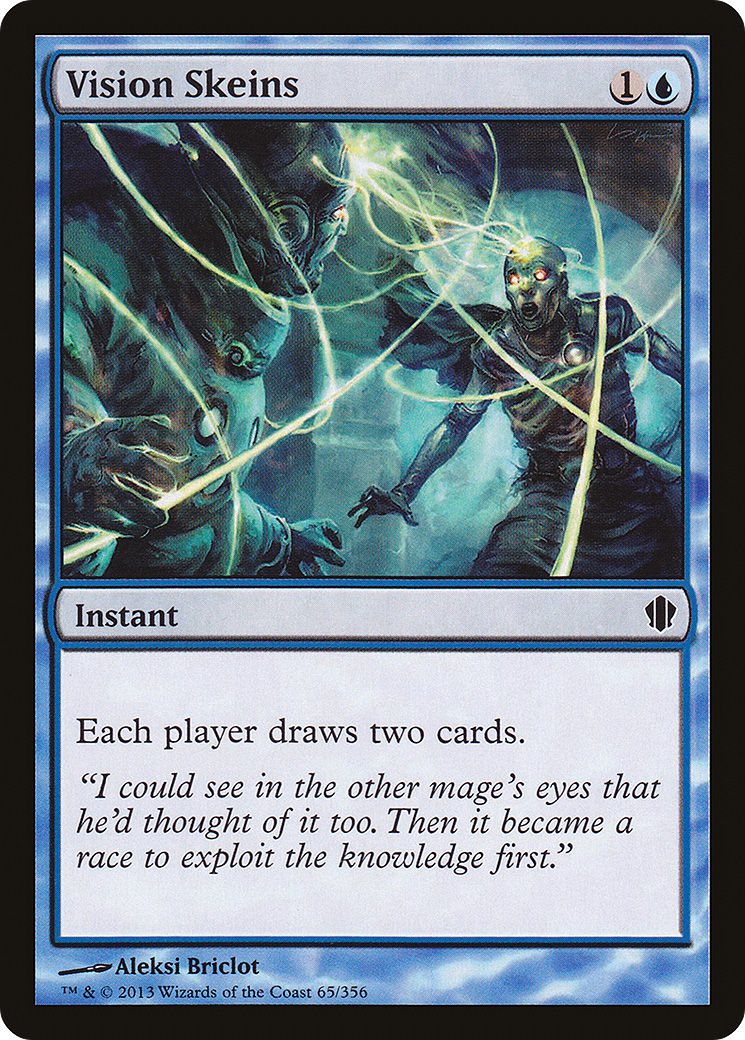 Vision Skeins (C13-065) [Commander 2013] MTG Single Wizards of the Coast
