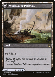 Clearwater Pathway (ZNR-260) [Zendikar Rising] Foil MTG Single Wizards of the Coast