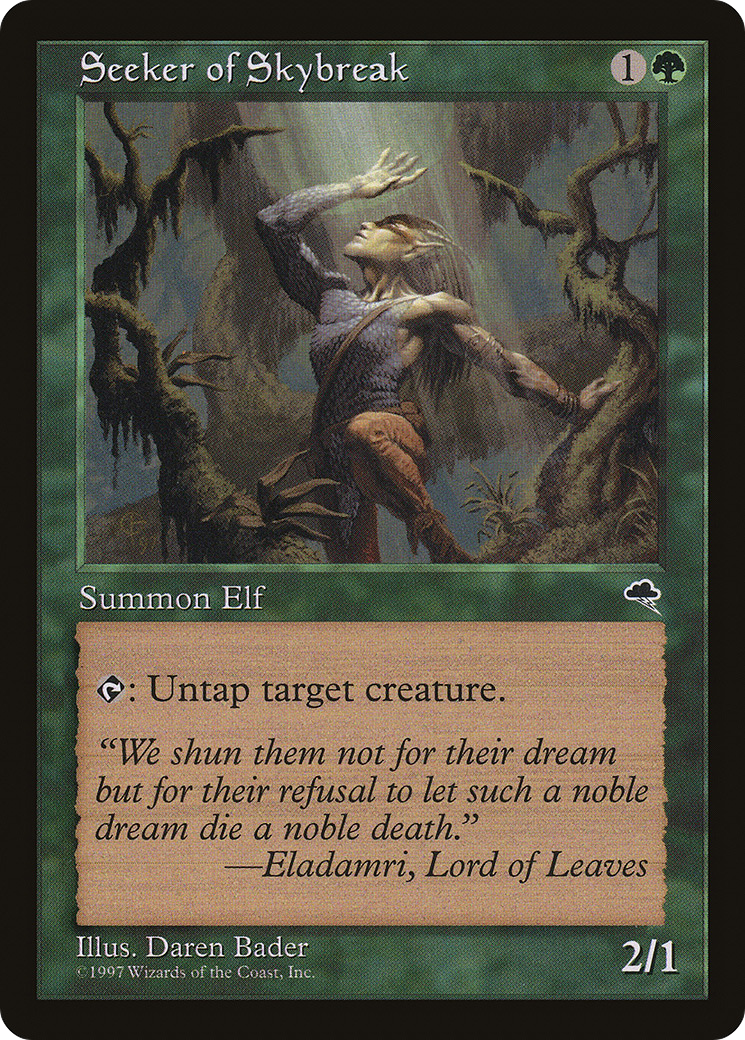Seeker of Skybreak (TMP-254) [Tempest] MTG Single Wizards of the Coast