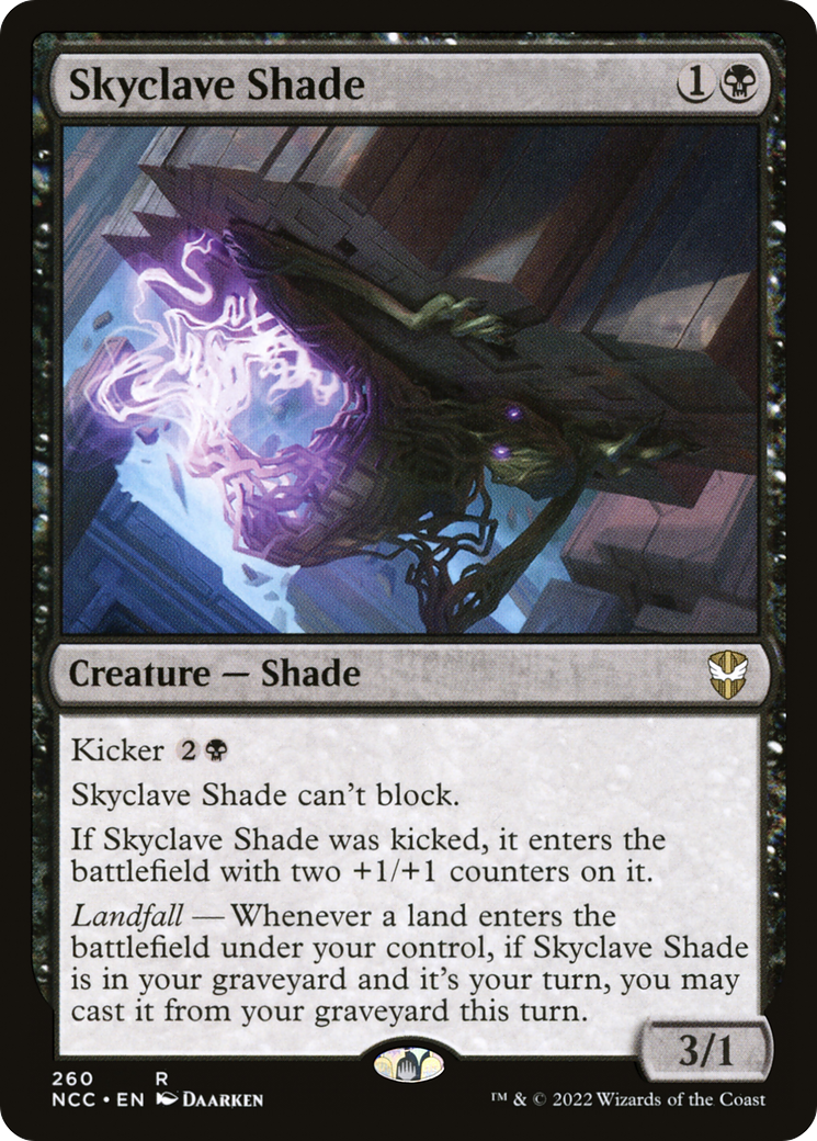 Skyclave Shade (NCC-260) [New Capenna Commander] MTG Single Wizards of the Coast