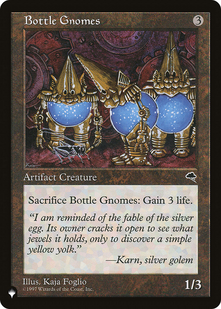 Bottle Gnomes (LIST-TMP-278) [Mystery Booster] The List MTG Single Wizards of the Coast