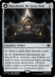 Matzalantli, the Great Door (LCI-256) [The Lost Caverns of Ixalan] MTG Single Wizards of the Coast