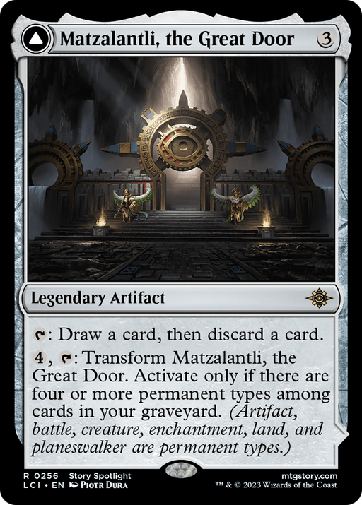 Matzalantli, the Great Door (LCI-256) [The Lost Caverns of Ixalan] MTG Single Wizards of the Coast