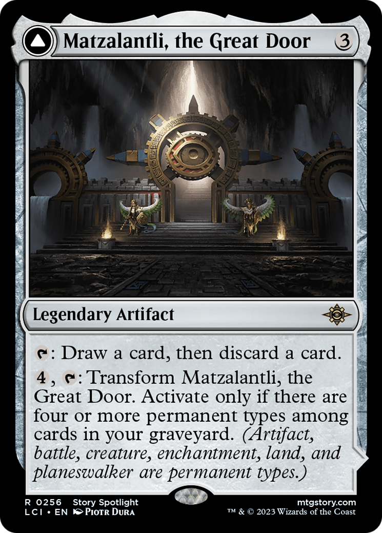 Matzalantli, the Great Door // The Core [The Lost Caverns of Ixalan] MTG Single Magic: The Gathering   