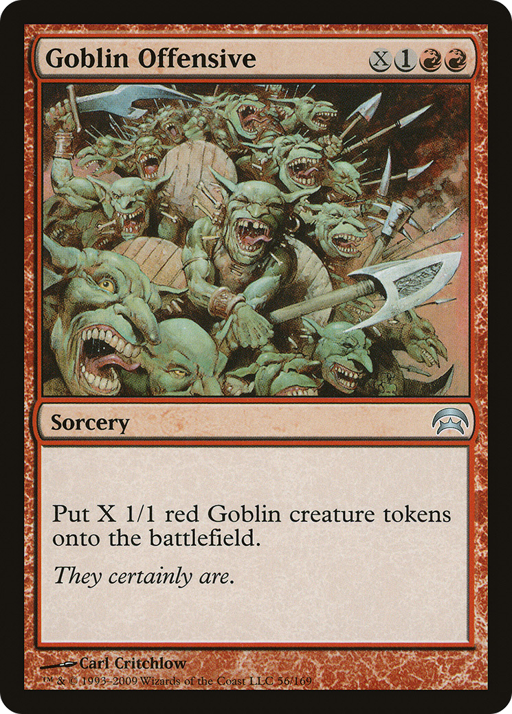Goblin Offensive (HOP-056) [Misc] Planechase MTG Single Wizards of the Coast