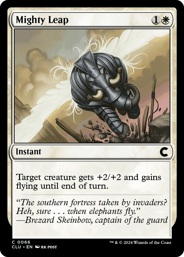 Mighty Leap (CLU-066) [Ravnica: Clue Edition] MTG Single Wizards of the Coast