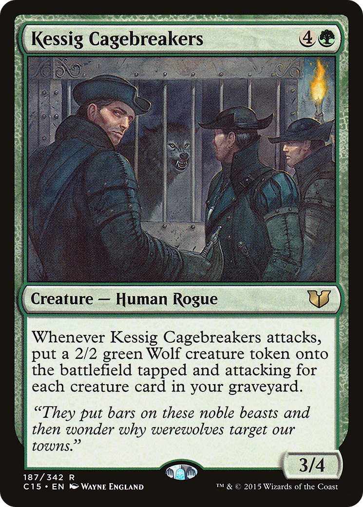 Kessig Cagebreakers (C15-187) [Commander 2015] MTG Single Wizards of the Coast
