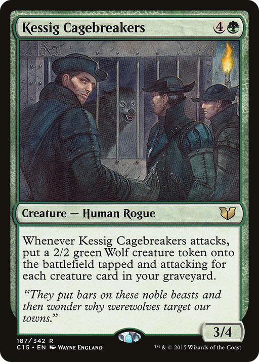 Kessig Cagebreakers (C15-187) [Commander 2015] MTG Single Wizards of the Coast
