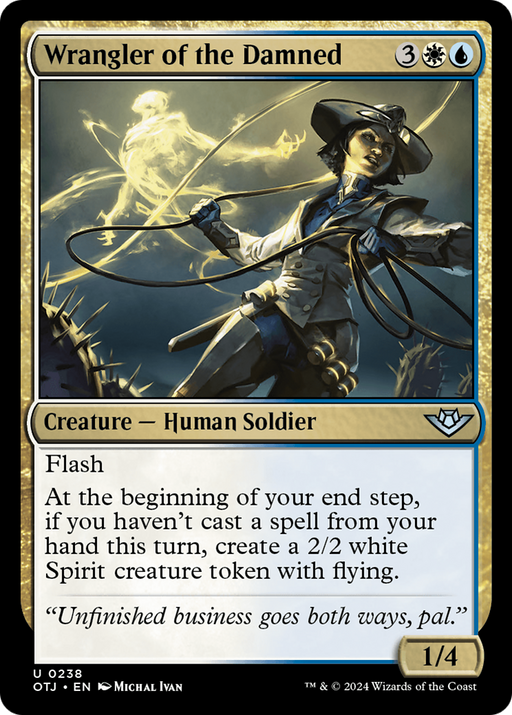 Wrangler of the Damned (OTJ-238) [Outlaws of Thunder Junction] Foil MTG Single Wizards of the Coast