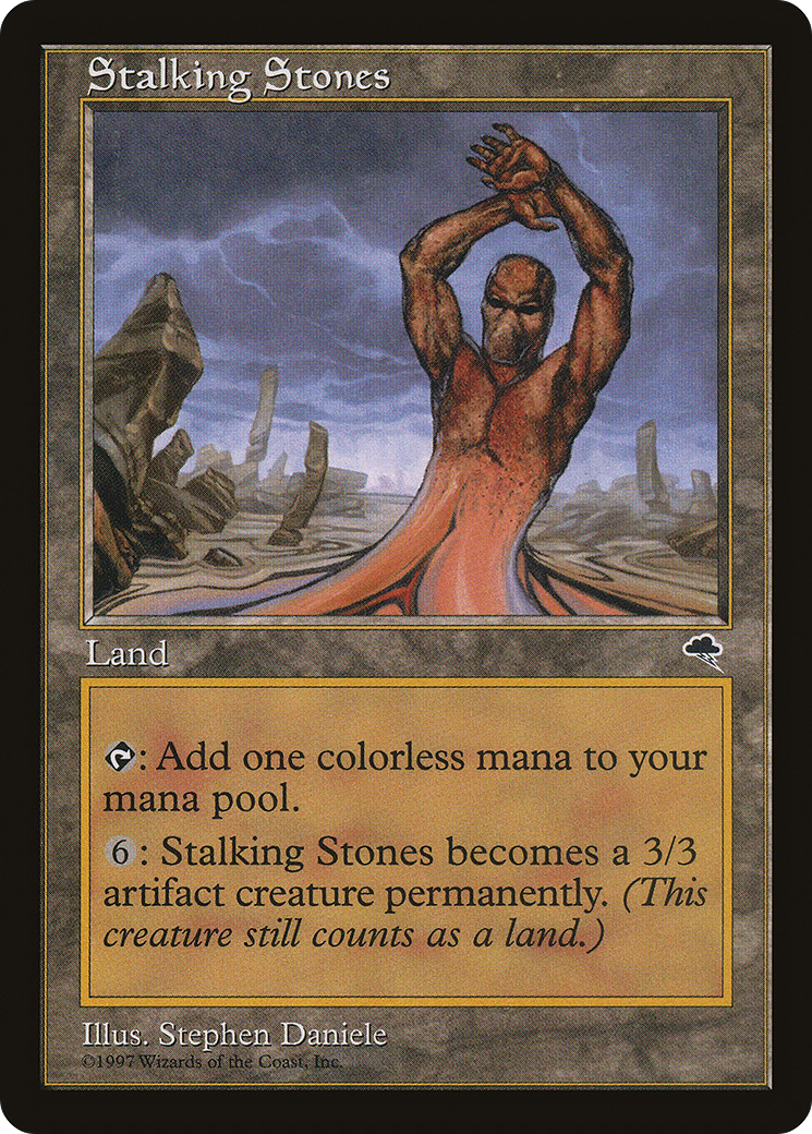 Stalking Stones (TMP-327) [Tempest] MTG Single Wizards of the Coast