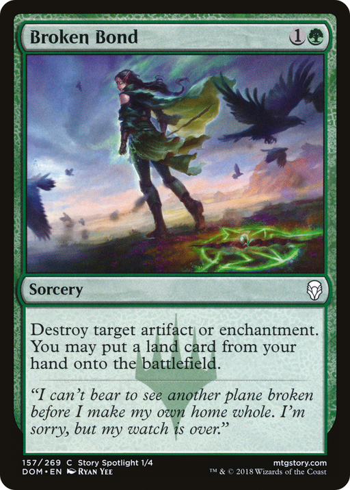 Broken Bond (DOM-157) [Dominaria] MTG Single Wizards of the Coast