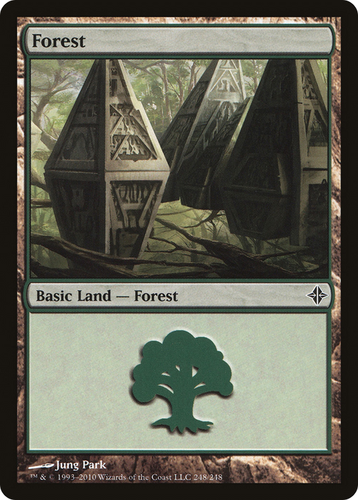 Forest (ROE-248) [Rise of the Eldrazi] MTG Single Wizards of the Coast