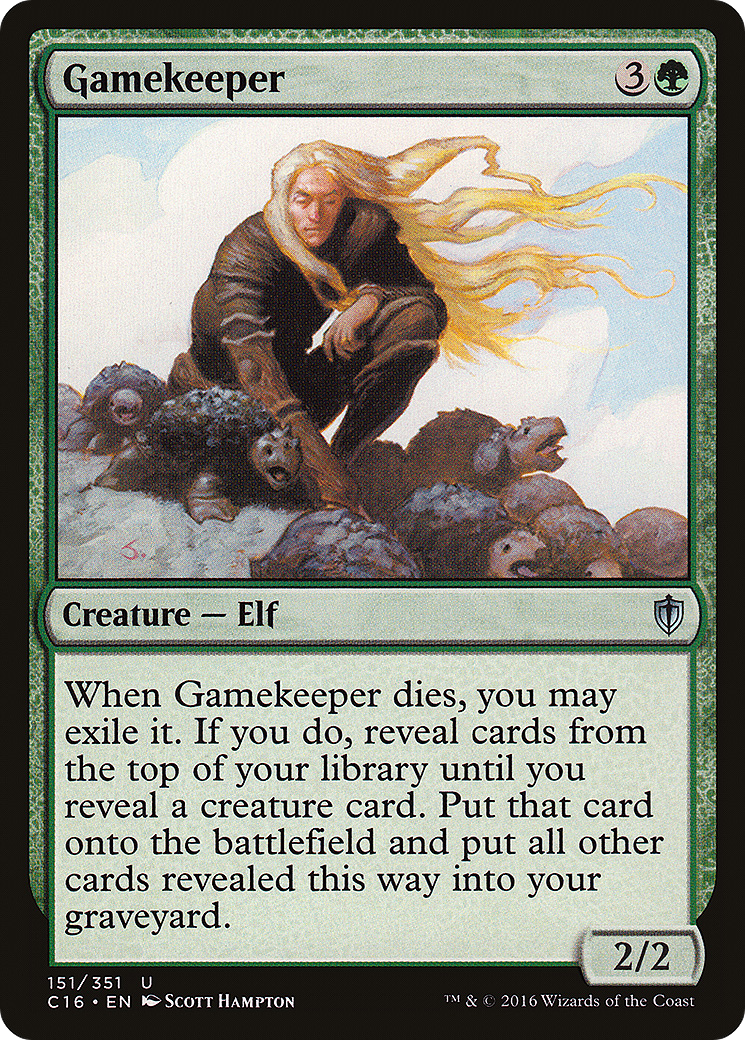 Gamekeeper (C16-151) [Commander 2016] MTG Single Wizards of the Coast