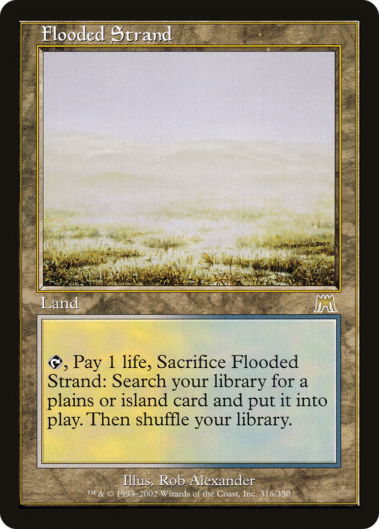 Flooded Strand (ONS-316) [Onslaught] MTG Single Wizards of the Coast
