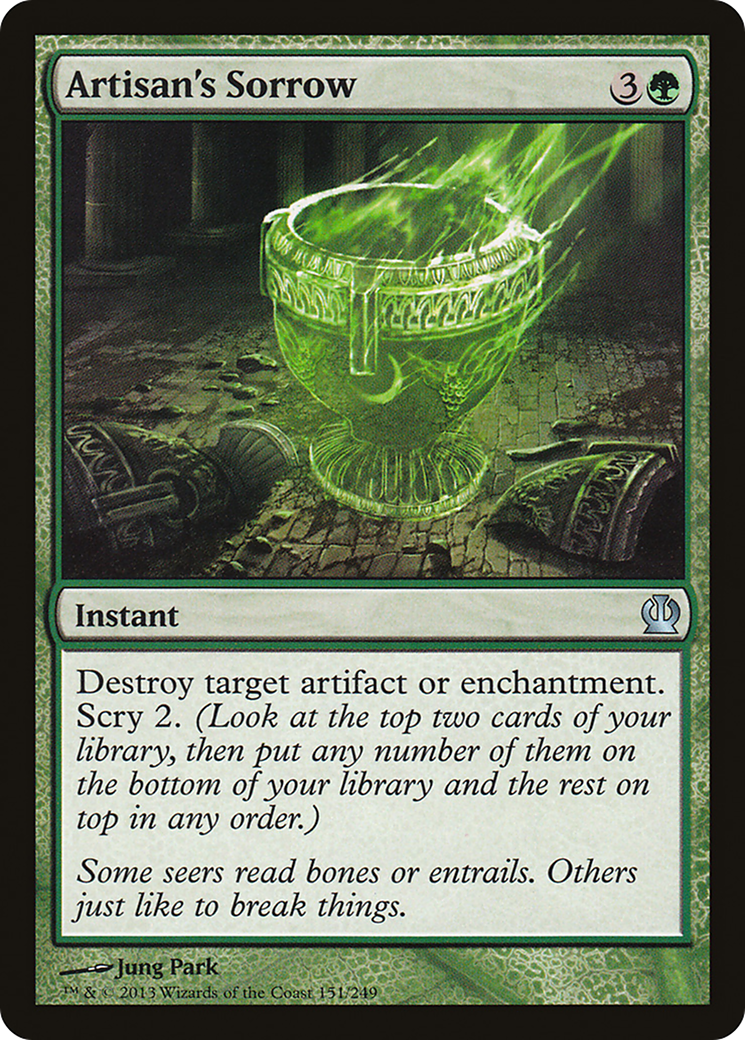 Artisan's Sorrow (THS-151) [Theros] MTG Single Wizards of the Coast