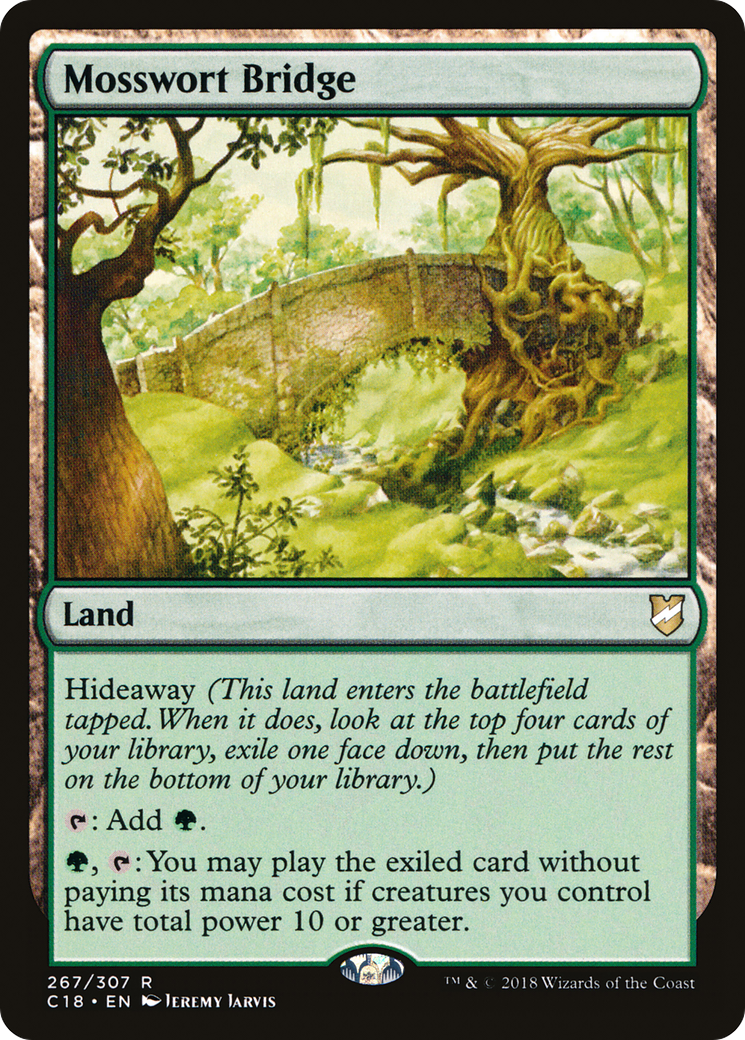 Mosswort Bridge (C18-267) [Commander 2018] MTG Single Wizards of the Coast