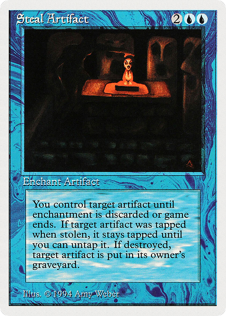 Steal Artifact (SUM-084) [Misc] Summer Magic / Edgar MTG Single Wizards of the Coast
