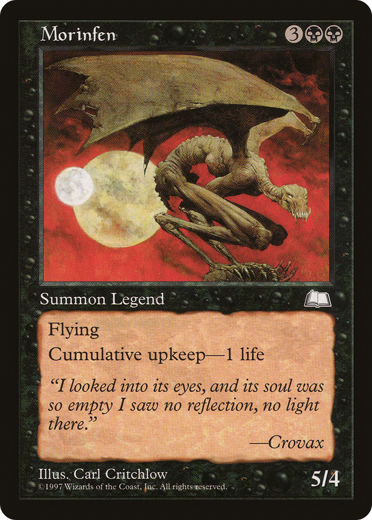 Morinfen (WTH-) [Weatherlight] MTG Single Wizards of the Coast