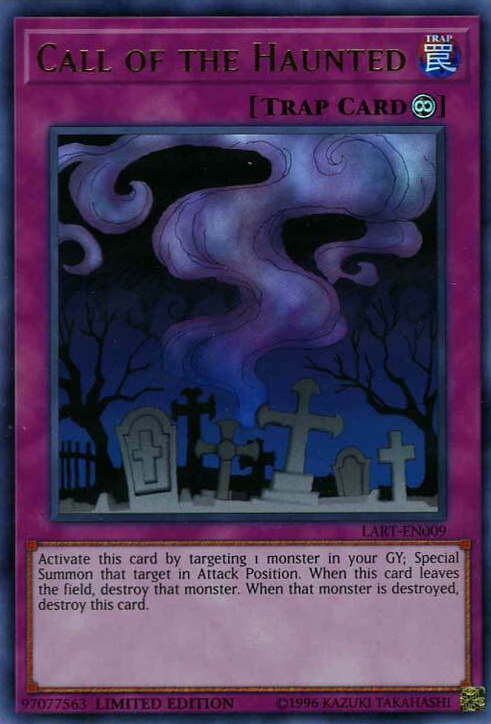 Call of the Haunted [LART-EN009] Ultra Rare Yugioh Single Yu-Gi-Oh!   