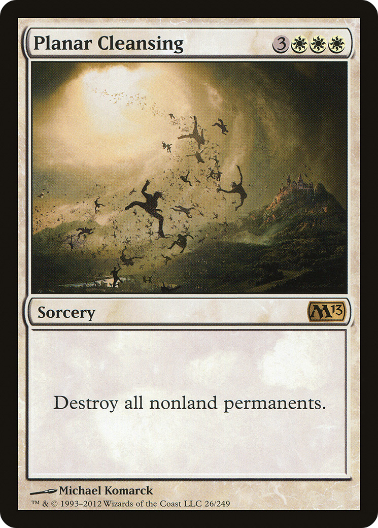 Planar Cleansing (M13-026) [Magic 2013] MTG Single Wizards of the Coast