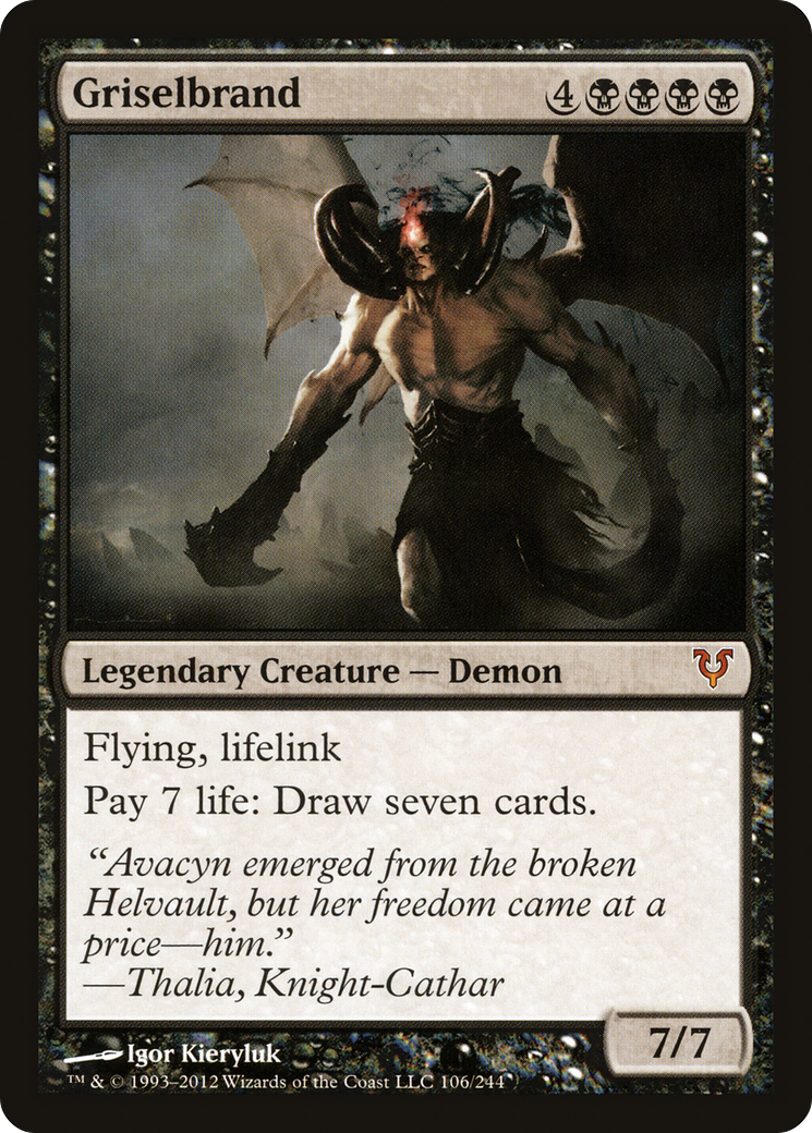 Griselbrand (AVR-106) [Avacyn Restored] MTG Single Wizards of the Coast