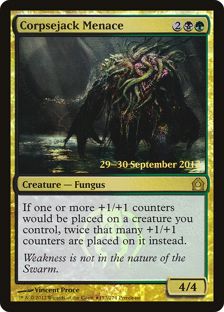Corpsejack Menace (PRE-152) [Return to Ravnica Promos] Foil MTG Single Wizards of the Coast