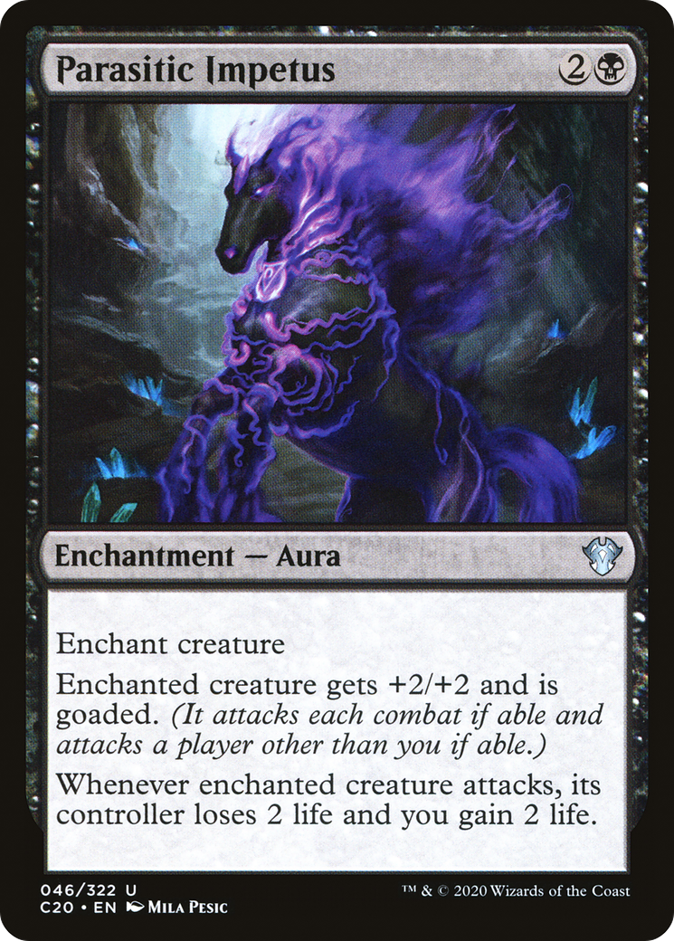 Parasitic Impetus (C20-046) [Commander 2020] MTG Single Wizards of the Coast
