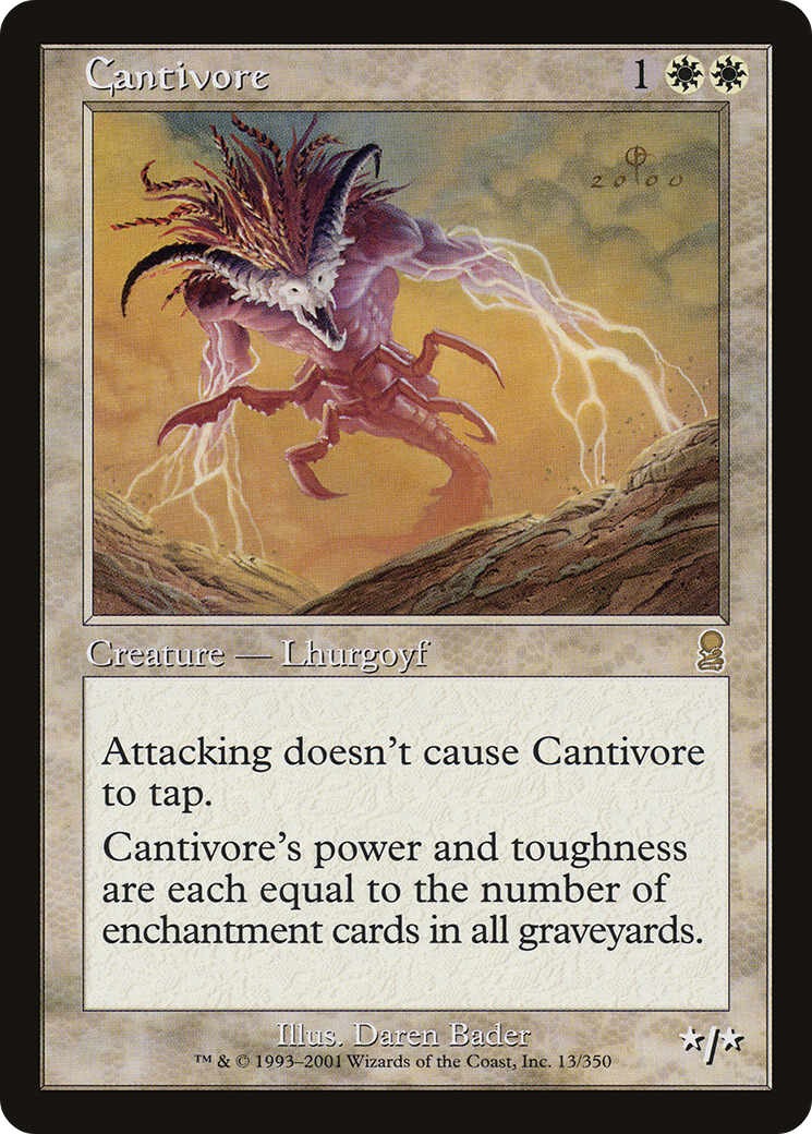 Cantivore (ODY-013) [Odyssey] MTG Single Wizards of the Coast