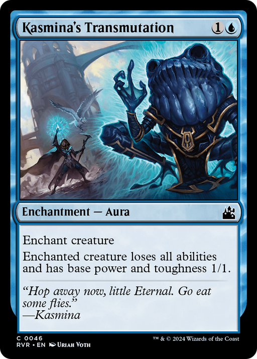 Kasmina's Transmutation (RVR-046) [Ravnica Remastered] Foil MTG Single Wizards of the Coast