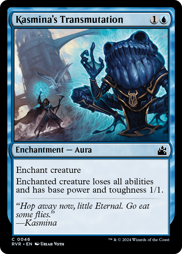 Kasmina's Transmutation (RVR-046) [Ravnica Remastered] MTG Single Wizards of the Coast
