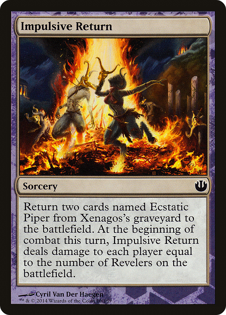 Impulsive Return (HERO-) [Misc] Defeat a God MTG Single Wizards of the Coast