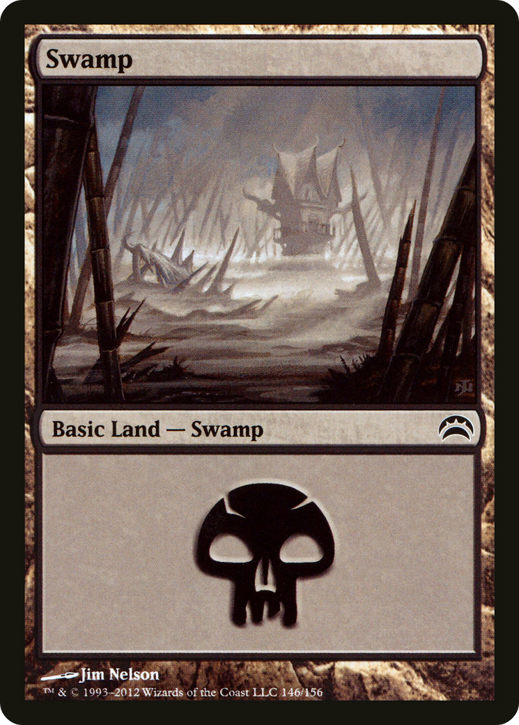 Swamp (146) (PC2-146) [Misc] Planechase 2012 Foil MTG Single Wizards of the Coast