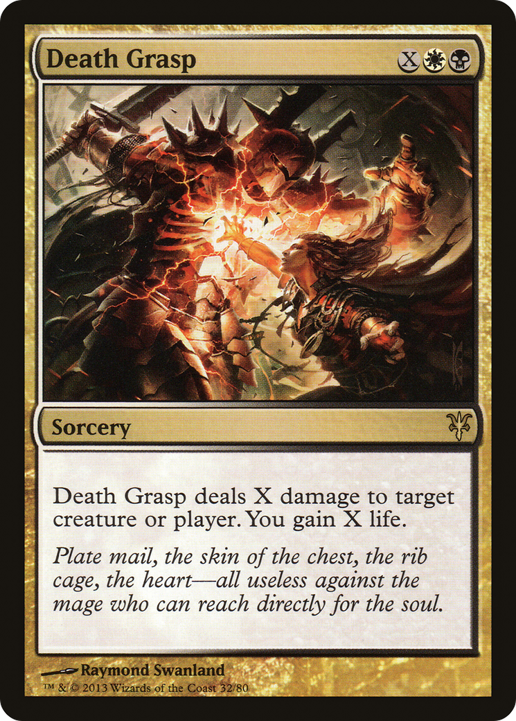 Death Grasp (DDK-032) [Misc] Duel Decks: Sorin vs. Tibalt MTG Single Wizards of the Coast