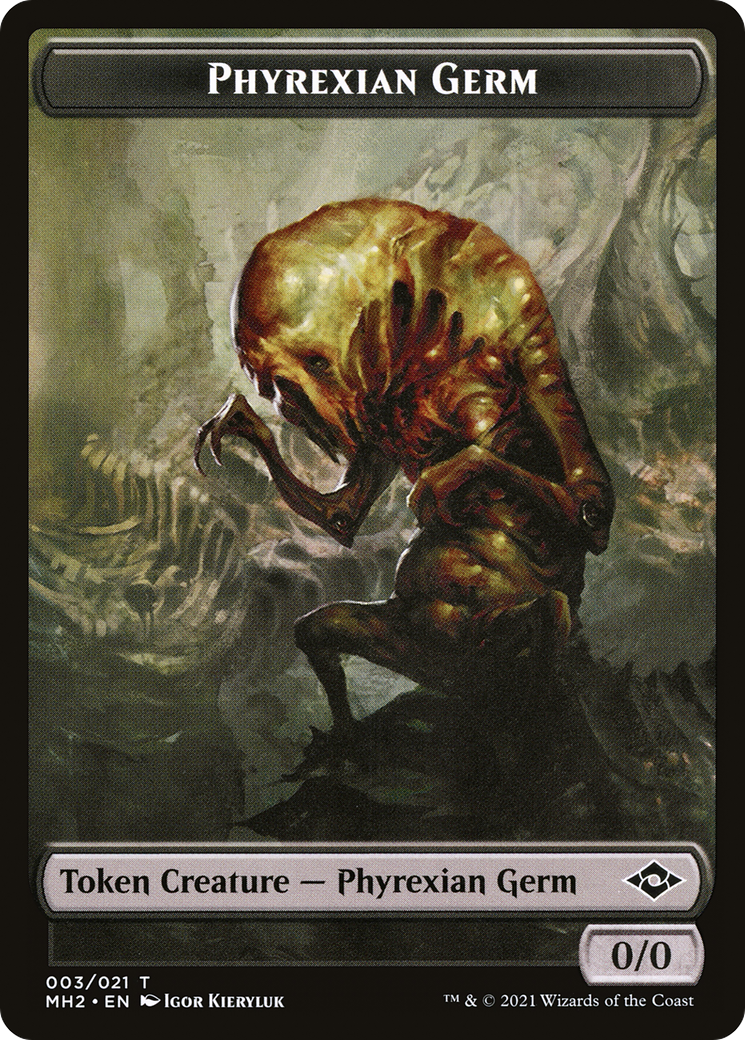 Phyrexian Germ (TMH2-003) [Tokens] Modern Horizons 2 Tokens MTG Single Wizards of the Coast