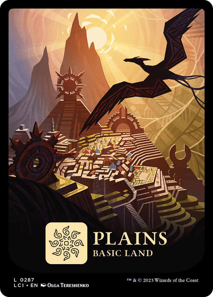 Plains (0287) (LCI-287) [The Lost Caverns of Ixalan] MTG Single Wizards of the Coast