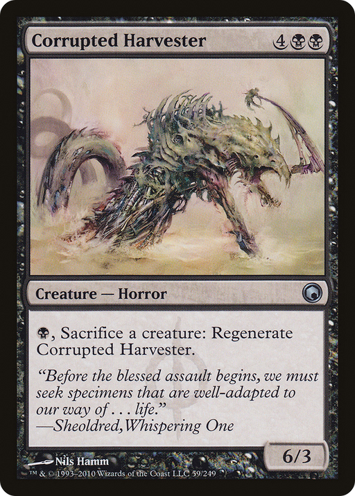 Corrupted Harvester (SOM-059) [Scars of Mirrodin] MTG Single Wizards of the Coast