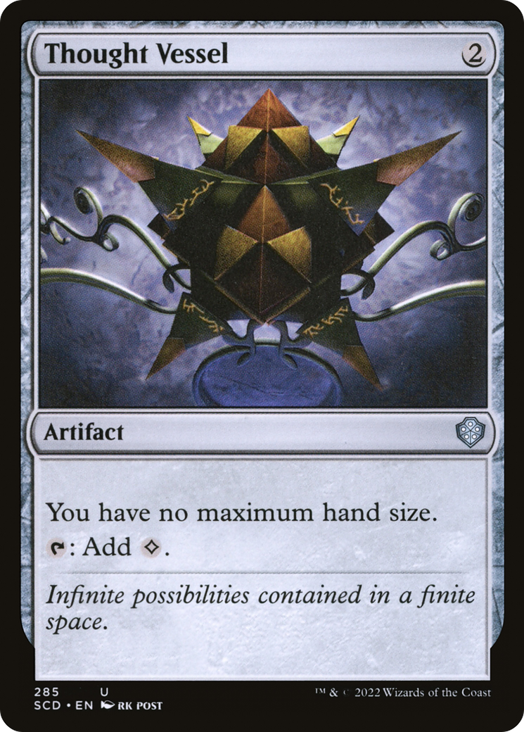 Thought Vessel (SCD-285) [Starter Commander Decks] MTG Single Wizards of the Coast
