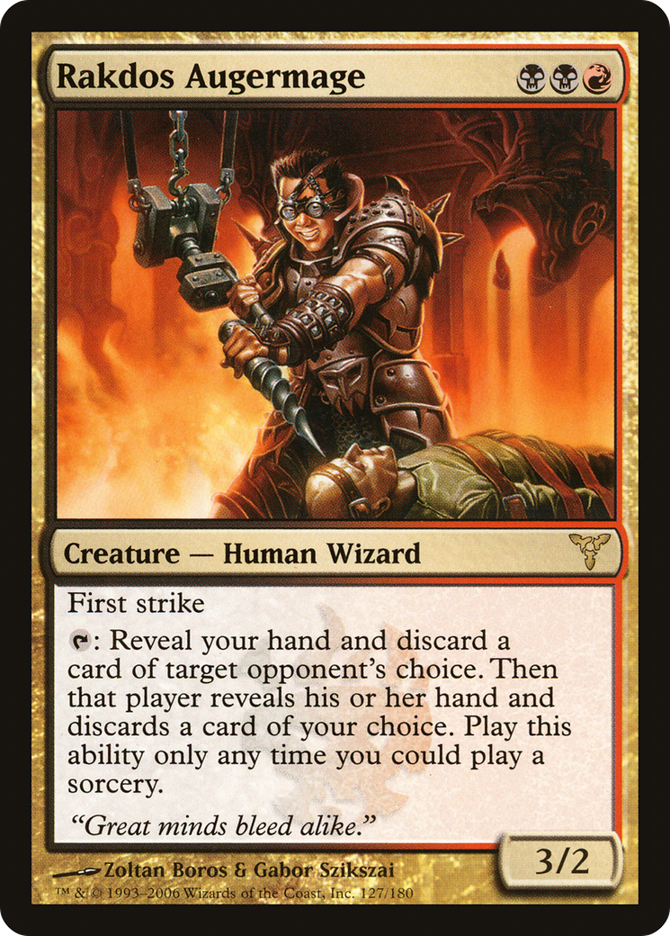 Rakdos Augermage (DIS-127) [Dissension] MTG Single Wizards of the Coast