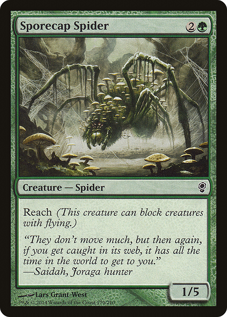 Sporecap Spider (CNS-179) [Conspiracy] Foil MTG Single Wizards of the Coast