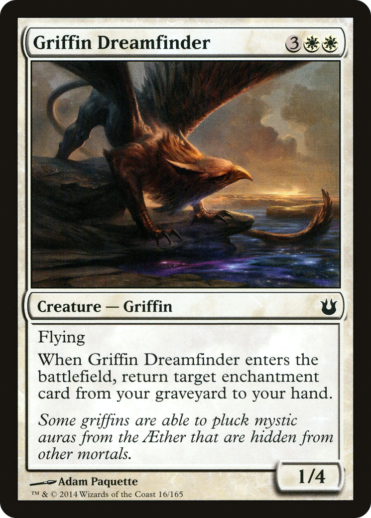Griffin Dreamfinder (BNG-016) [Born of the Gods] Foil MTG Single Wizards of the Coast