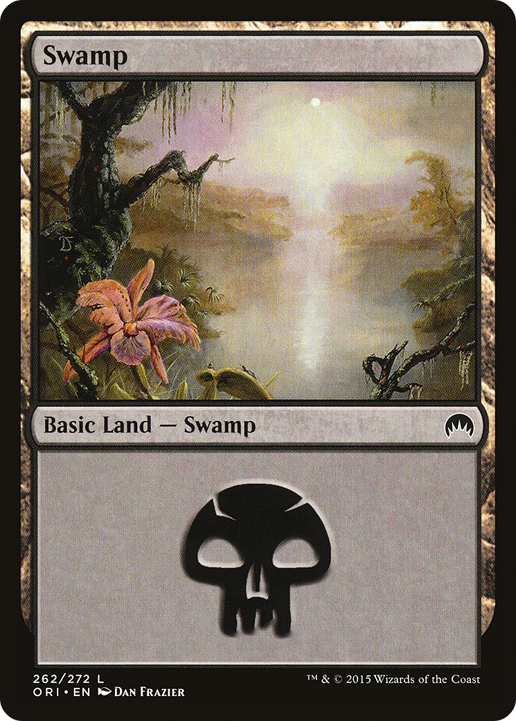 Swamp (ORI-262) [Magic Origins] MTG Single Wizards of the Coast
